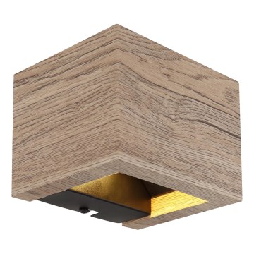 Globo - Iluminação de parede LED LED/8W/230V castanho