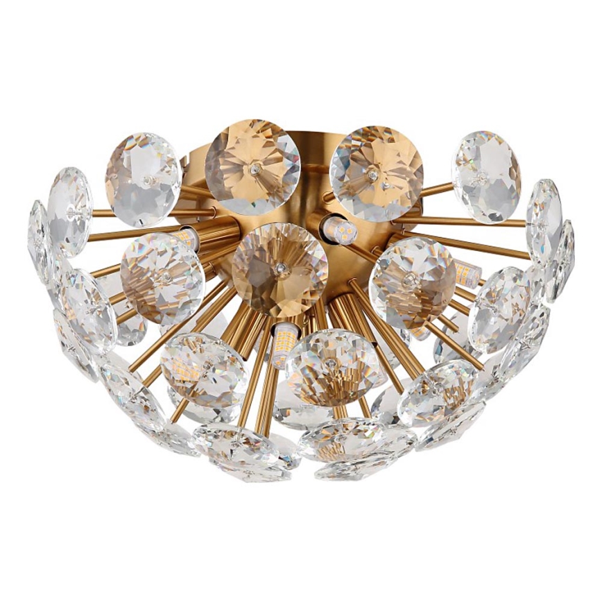 Globo - Iluminação de teto 10xG9/7W/230V dourado diâmetro 39 cm