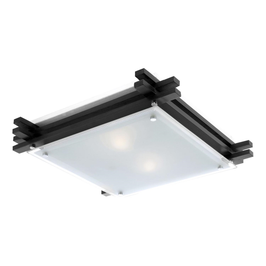 Globo - Iluminação de teto 2xE27/60W/230V pinho