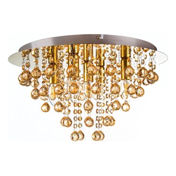 Globo - Iluminação de teto 5xE14/40W/230V diâmetro 46 cm dourado