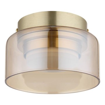 Globo - Iluminação de teto LED 1xGX53/6W/230V diâmetro 13 cm fumado/castanho