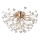 Globo - Iluminação de teto LED 4xG9/3,5W/230V diâmetro 45 cm dourado