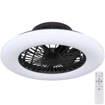 Globo - Iluminação de teto LED com regulação e ventoinha LED/30W/230V 3000-6500K + controlo remoto