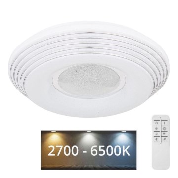 Globo - Iluminação de teto LED com regulação LED/24W/230V 2700-6500K + controlo remoto