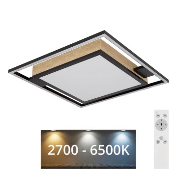 Globo - Iluminação de teto LED com regulação LED/40W/230V 2700-6500K + comando