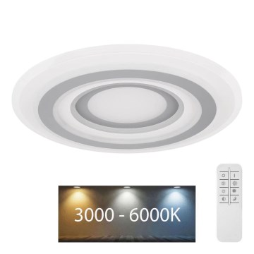 Globo - Iluminação de teto LED com regulação LED/46W/230V 3000-6000K + comando