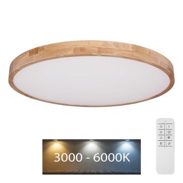 Globo - Iluminação de teto LED com regulação LED/60W/230V 3000-6000K + controlo remoto