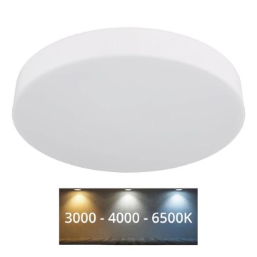 Globo - Iluminação de teto LED LED/24W/230V 3000K/4000K/6500K diâmetro 30 cm branco