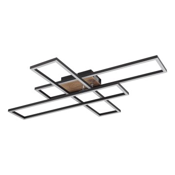 Globo - Iluminação de teto LED LED/40W/230V 3000K 60x80 cm preto