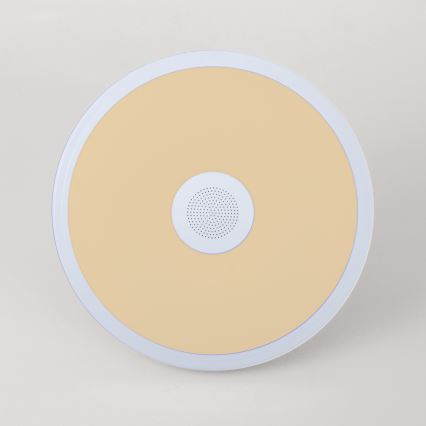 Globo - Iluminação LED RGBW para casa de banho com regulação e altifalante LED/18W/230V 3000-6500K IP44 + comando