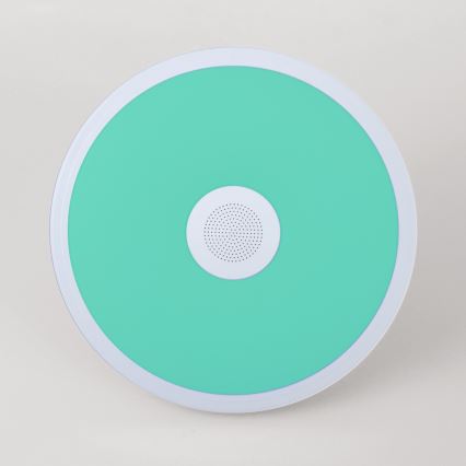 Globo - Iluminação LED RGBW para casa de banho com regulação e altifalante LED/18W/230V 3000-6500K IP44 + comando