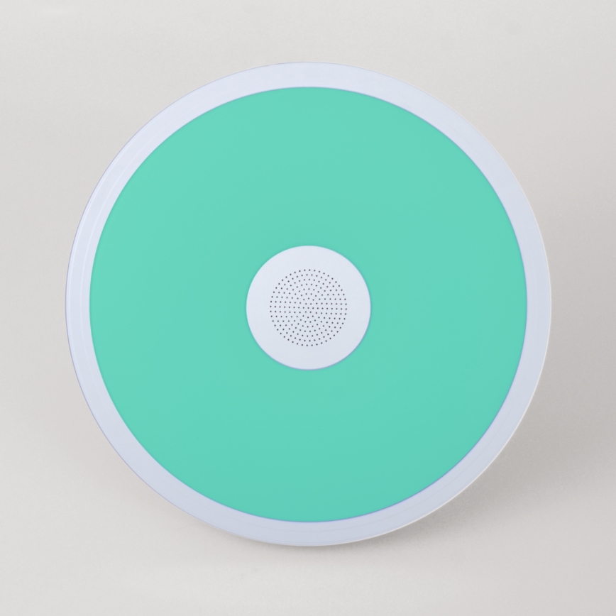 Globo - Iluminação LED RGBW para casa de banho com regulação e altifalante LED/18W/230V 3000-6500K IP44 + comando