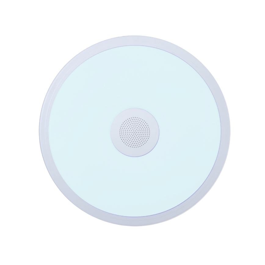 Globo - Iluminação LED RGBW para casa de banho com regulação e altifalante LED/18W/230V 3000-6500K IP44 + comando