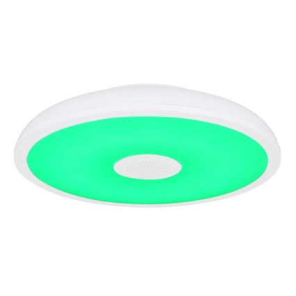 Globo - Iluminação LED RGBW para casa de banho com regulação e altifalante LED/18W/230V 3000-6500K IP44 + comando