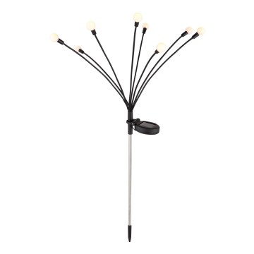 Globo - Iluminação solar LED 8xLED/0,06W/3,2V 3000K IP44 300 mAh