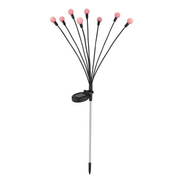 Globo - Iluminação solar LED RGB 8xLED/0,06W/3,2V IP44