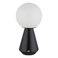 Globo - Lâmpada de mesa exterior tátil LED regulável LED/1,5W/5V 3000/4500/6500K 1800 mAh IP41 preta
