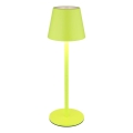 Globo - Lâmpada de mesa para exterior tátil e regulável 3 em 1 (LED, 3W/5V) 3000/4000/5000K IP54 1800 mAh verde