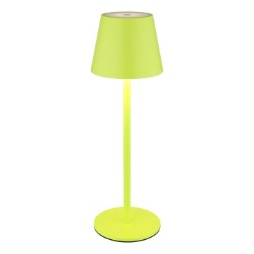 Globo - Lâmpada de mesa para exterior tátil e regulável 3 em 1 (LED, 3W/5V) 3000/4000/5000K IP54 1800 mAh verde