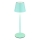 Globo - Lâmpada de mesa para exterior tátil recarregável LED regulável 3 em 1 LED/3W/5V 3000/4000/5000K IP54 1800 mAh verde menta