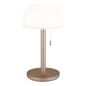 Globo - Lâmpada de mesa recarregável LED/1,5W/3,7V 3000/4200/6000K 1800mAh castanha