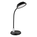 Globo - Lâmpada de mesa tátil dimerizável LED/12W/230V 3000/4000/6500K preta