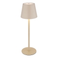 Globo - Lâmpada de mesa tátil dimerizável recarregável para exterior 3 em 1 LED/3W/5V 3000/4000/5000K IP54 1800 mAh