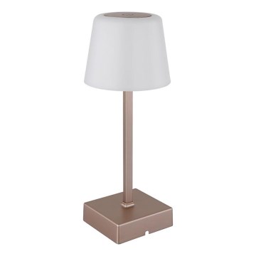 Globo - Lâmpada de mesa tátil LED regulável LED/2W/5V 3000/4500/6500K 800 mAh bege