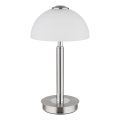 Globo - Lâmpada de mesa tátil LED regulável LED/7W/230V 3000K em cromo mate