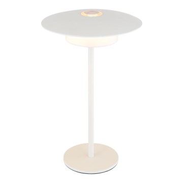 Globo - Lâmpada de mesa tátil recarregável LED para exterior LED/3W/3,7V 1800/2700/3000K IP44 1800 mAh branca