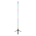 Globo - Lâmpada de pé LED RGB regulável LED/7W/5V + controlo remoto