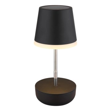 Globo - Lâmpada Solar LED 10xLED/0,06W/3V IP44 800 mAh preta