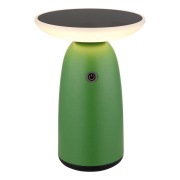 Globo - Lâmpada solar tátil LED dimmerizável LED/10W/3,7V IP54 3600 mAh verde
