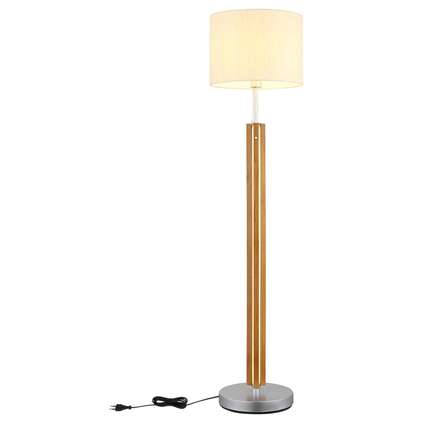 Globo - LED Candeeiro de pé regulável LED/21W/230V + 1xE27/25W