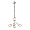 Globo - LED Candelabro numa corrente 3xE14/40W/230V + LED/5W