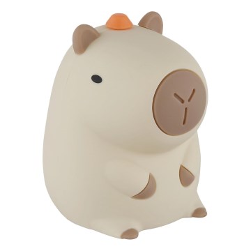 Globo - LED RGBW Luz noturna infantil recarregável dimerizável LED/1,5W/5V 1200 mAh capivara