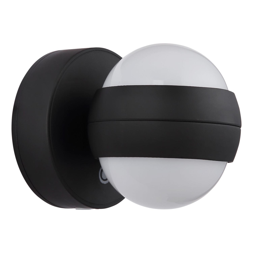 Globo - Luminária de parede tátil recarregável LED dimmerizável LED/1,4W/5V 1800 mAh preta