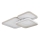 Globo - Luminária de tecto LED regulável LED/55W/230V 2700-6000K 65x45,5 cm + controlo remoto