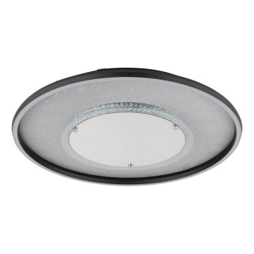 Globo - Luminária de teto LED/40W/230V 3000/4000/6000K Ø 51,5 cm preta