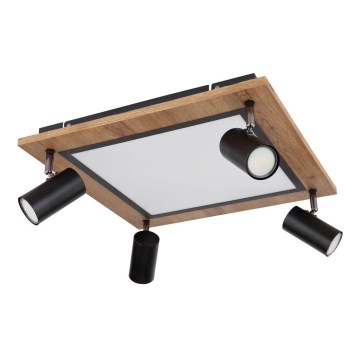 Globo - Luminária de teto LED 4xGU10/5W/230V + LED/24W/230V