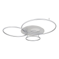 Globo - Luminária de teto LED dimerizável LED/70W/230V 2700-6500K Wi-Fi Tuya cromo mate + controlo remoto