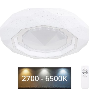 Globo - Luminária de teto LED dimmerizável LED/24W/230V 2700-6500K + controlo remoto