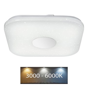 Globo - Luminária de teto LED dimmerizável LED/24W/230V 3000-6000K com controlo remoto