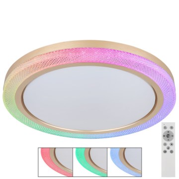 Globo - Luminária de teto LED RGBW dimável LED/20W/230V 2700-6500K + controlo remoto