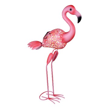 Globo - Luminária solar LED 3V IP44 300 mAh flamingo