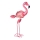 Globo - Luminária solar LED 3V IP44 300 mAh flamingo