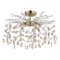 Globo - Lustre com haste 8xG9/8W/230V dourado