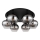 Globo - Lustre de sobrepor 6xE27/40W/230V Ø 65 cm preto