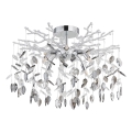 Globo - Lustre em haste 8xG9/8W/230V cromado brilhante