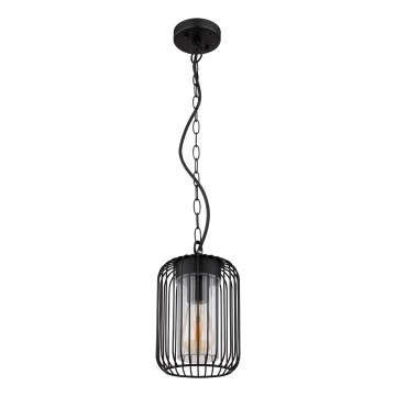 Globo - Lustre exterior suspenso por corrente 1xE27/15W/230V